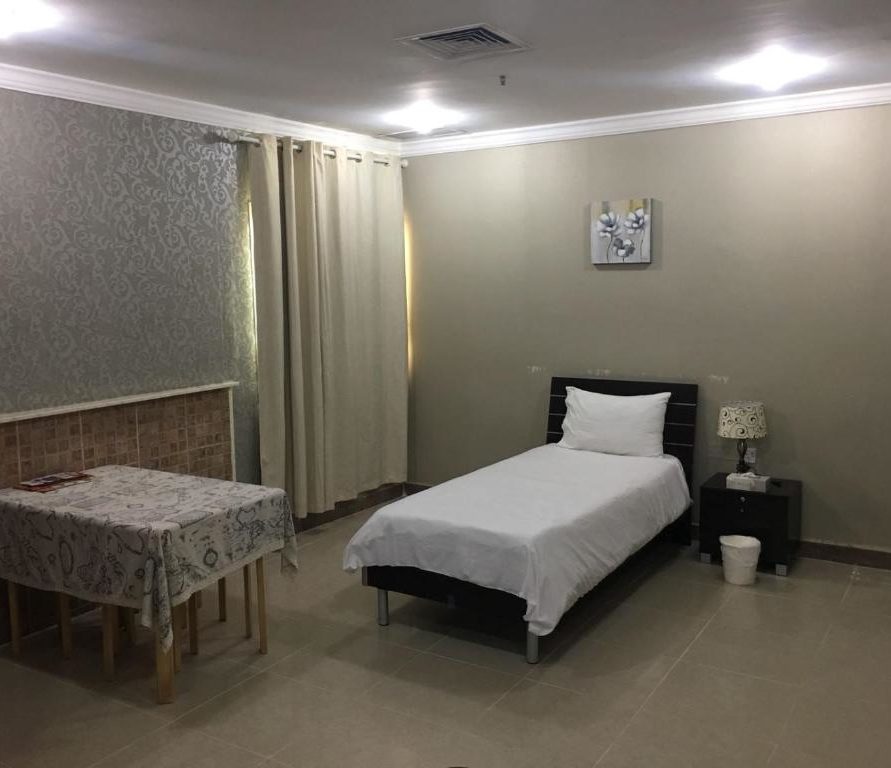شقة من غرفة نوم واحدة مع سرير توأم - إقامة مريحة ومريحة في مدينة الكويت